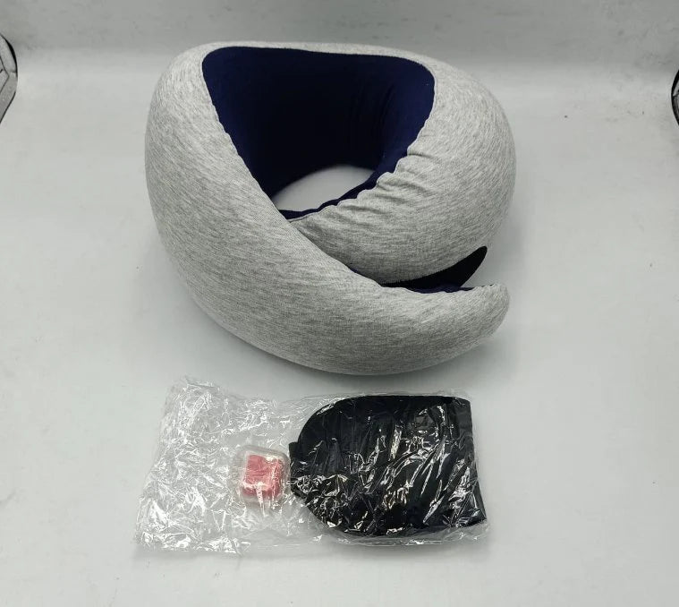 Travel Neck Support Pillow - Soft & Ergonomic Sleep Comfort